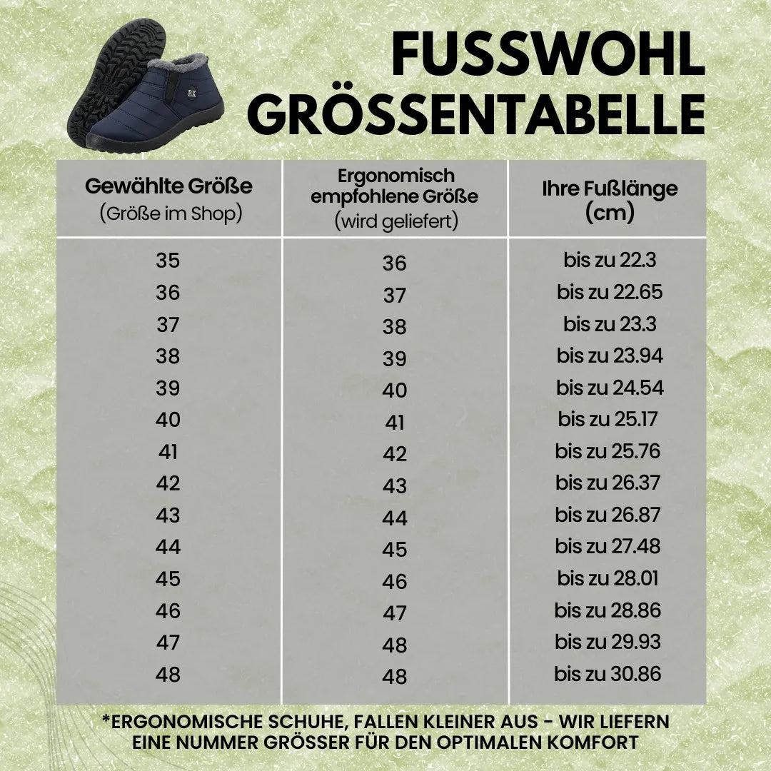 Fusswohl - Ergonomische Schmerzlinderungs-Schuhe - Unisex