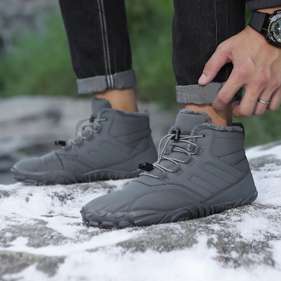 Wiecel™ PolarFlex - Wasserdichte Winter Barfußschuhe | Warm & Bequem