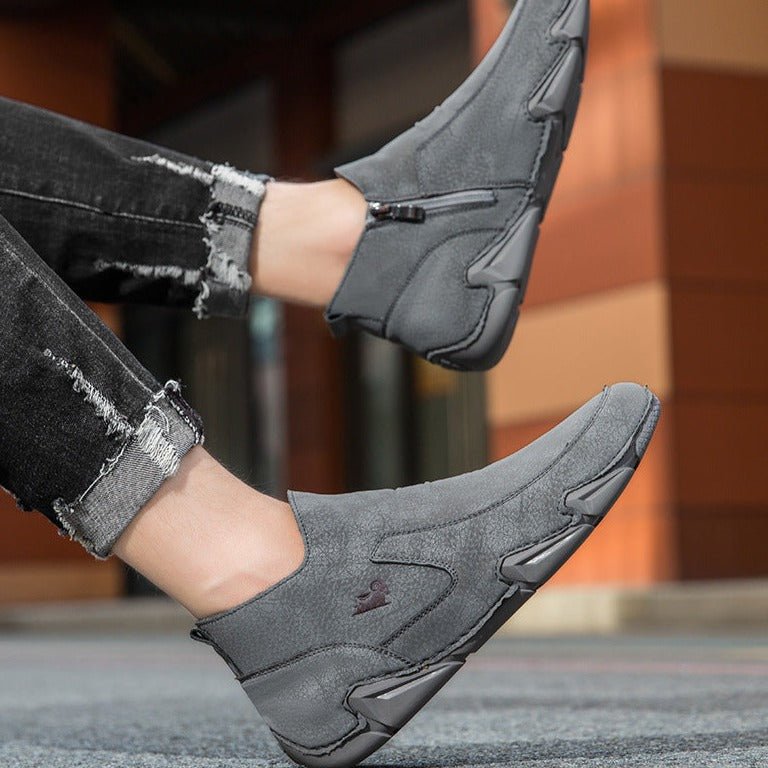 AuraWalk™ Elite – Warme & stilvolle Barfuß-Winterschuhe