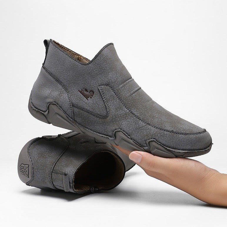 AuraWalk™ Elite – Warme & stilvolle Barfuß-Winterschuhe