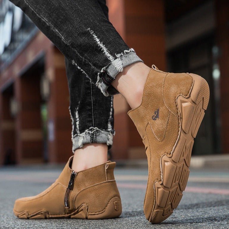 AuraWalk™ Elite – Warme & stilvolle Barfuß-Winterschuhe