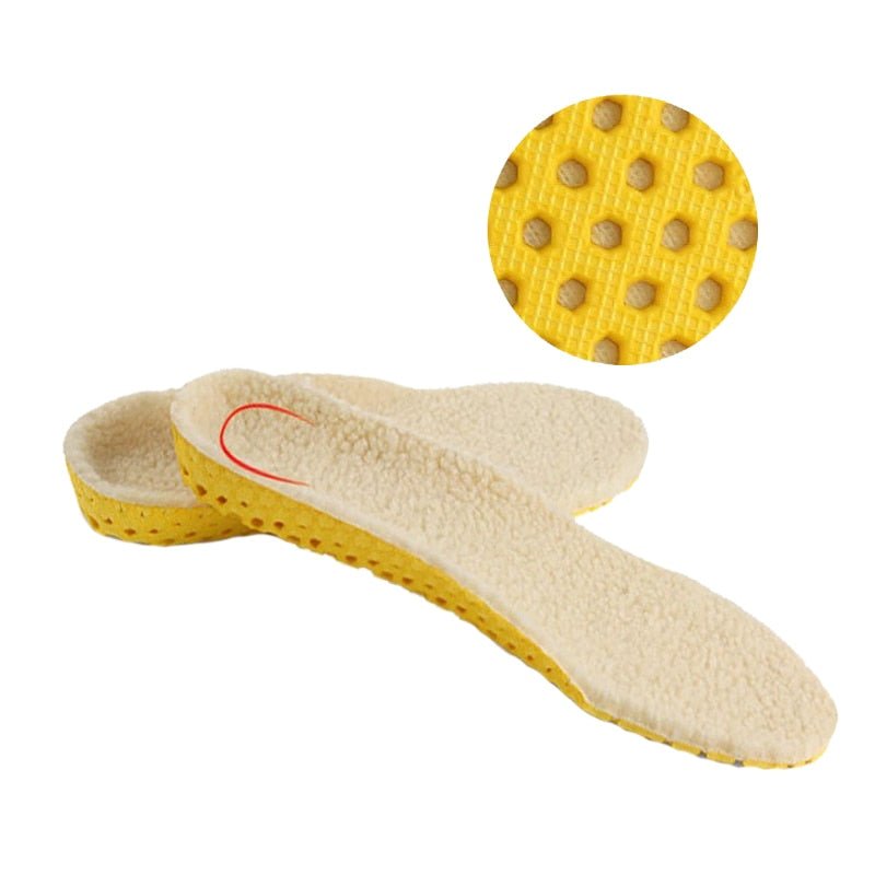 AuraWalk™ Einlegesohlen - Fleece Wintereinlagen + Kostenloser Schuhlöffel