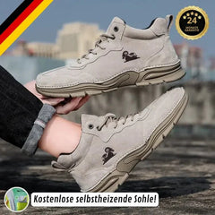 AuraWalk™ AlpenGrip Stiefel – Wasserdichter & Wärmender Winter-Barfußschuh | Rutschfest, Ergonomisch