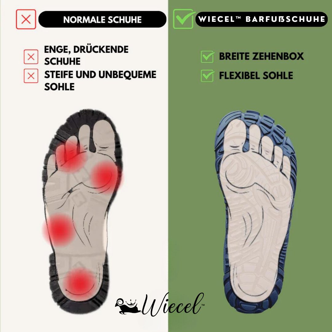 Wiecel™ Anti-Rutsch-Winter Barfußschuhe mit Thermofutter