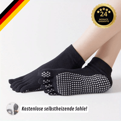 Wiecel™ GripSox – Rutschfeste Barfußsocken (3er Set)