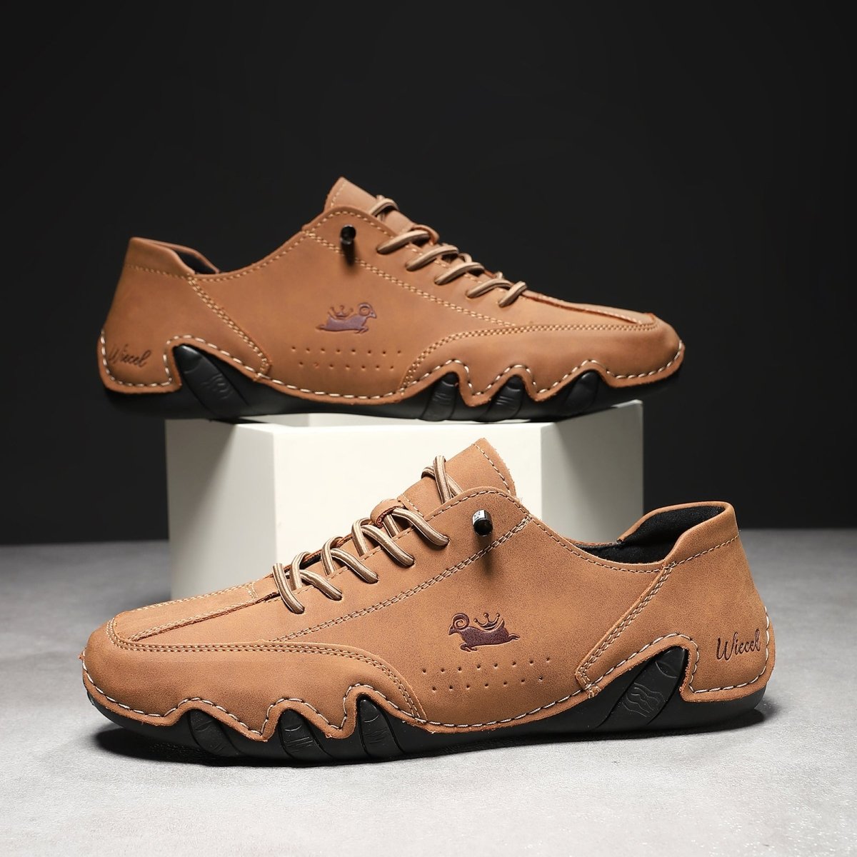 Wiecel™ - Ultra-bequemer Barfußschuhe aus Leder