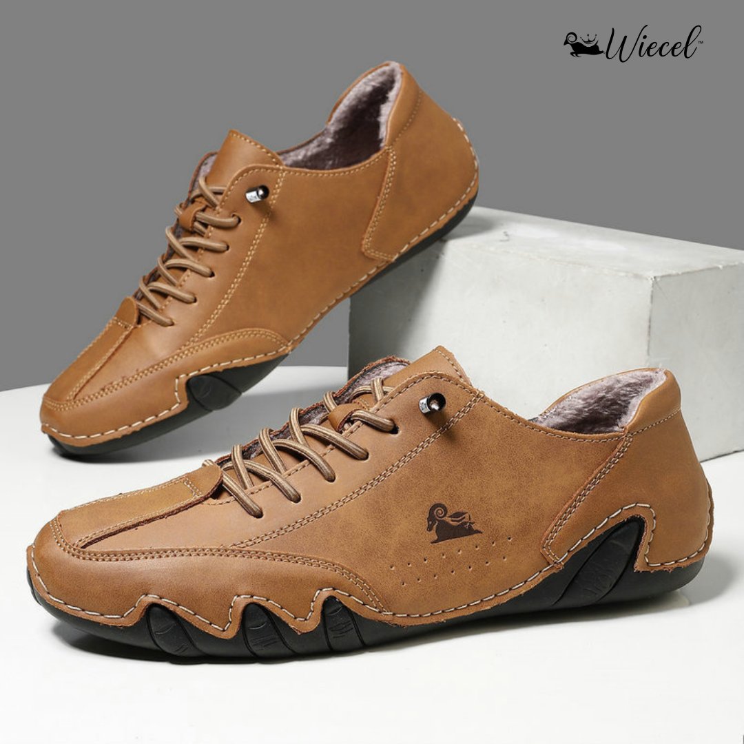 AuraWalk™ CozyStep: Ultra-bequeme, wasserabweisende Winter Barfußschuhe mit Futter