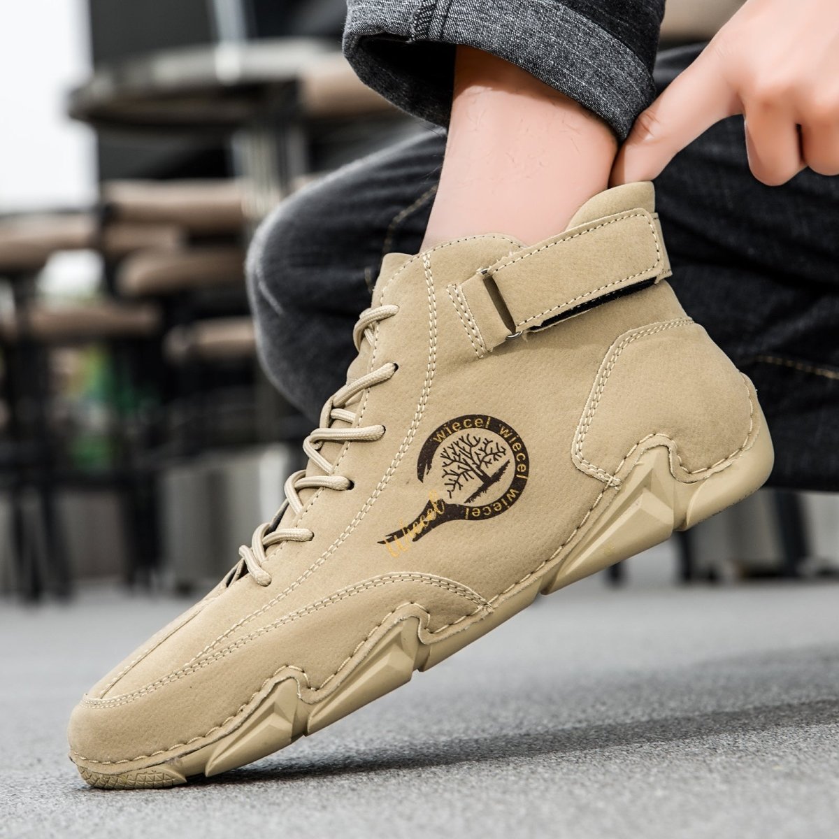 Wiecel™ - Wasserdichte Barfußschuhe aus Leder