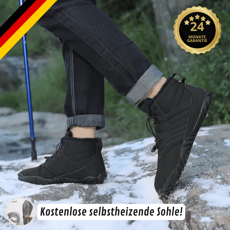 Wiecel™ PolarFlex - Wasserdichte Winter Barfußschuhe | Warm & Bequem